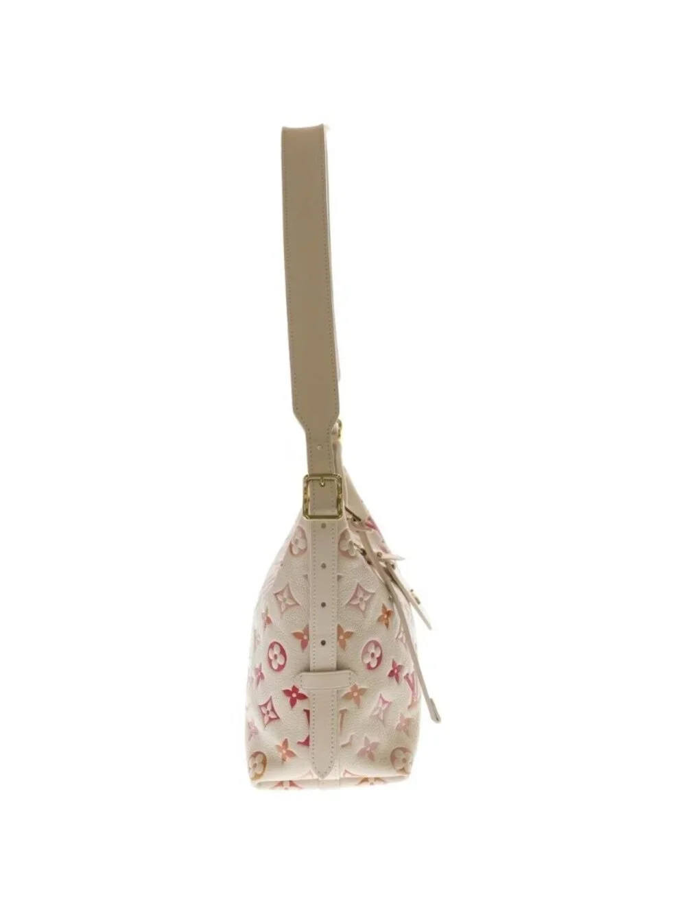 Louis Vuitton Carryall Zip NM PM White Shoulder